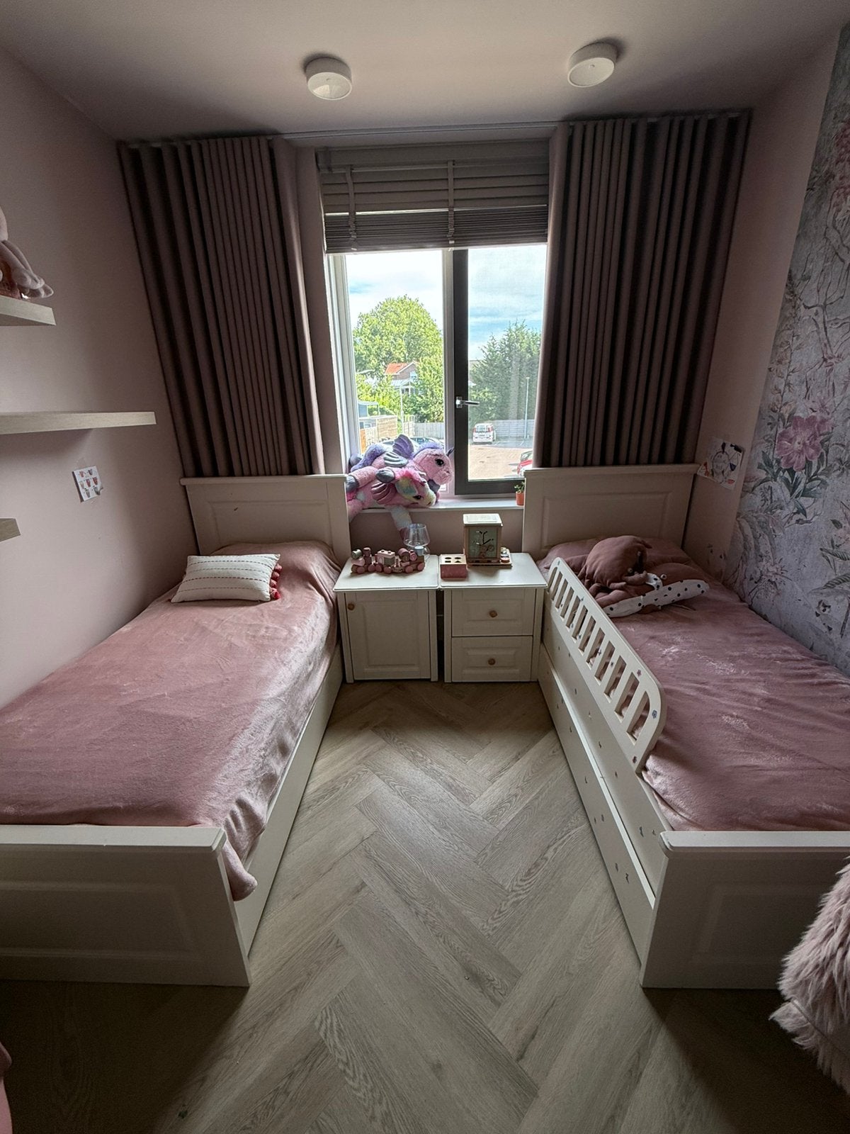Kinderbedden 80x180 cm – inclusief matrassen, Gebruikt, Eenpersoons, 80 cm, Matras