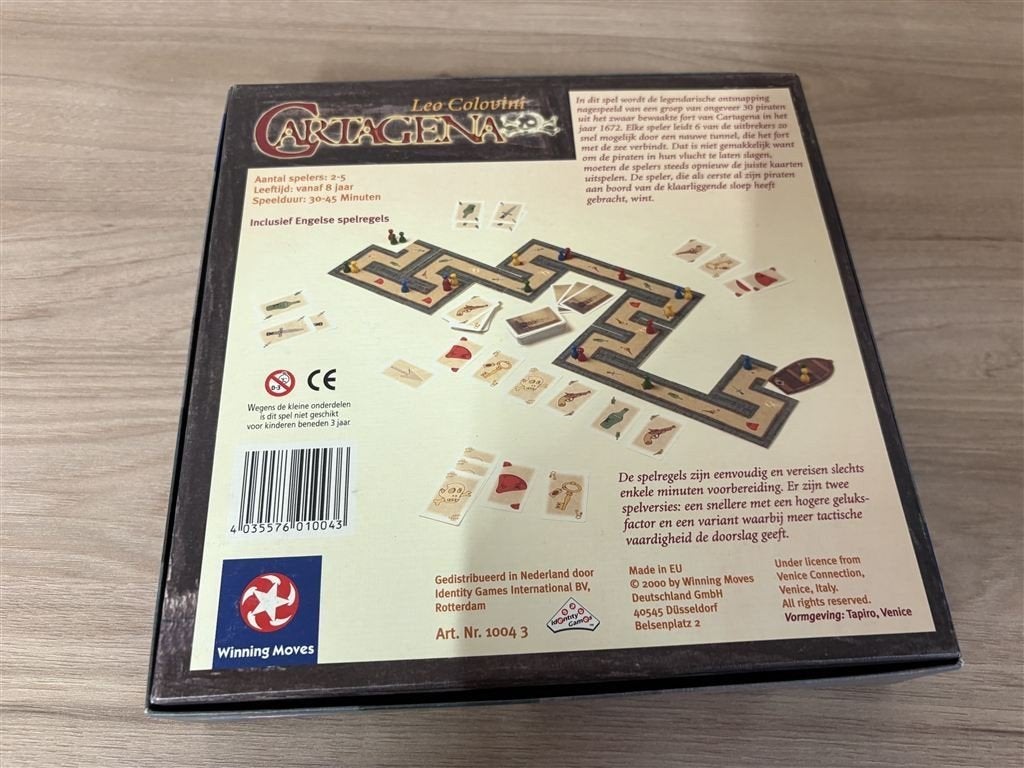 Cartagena het spel [3698], Verzenden, Zo goed als nieuw