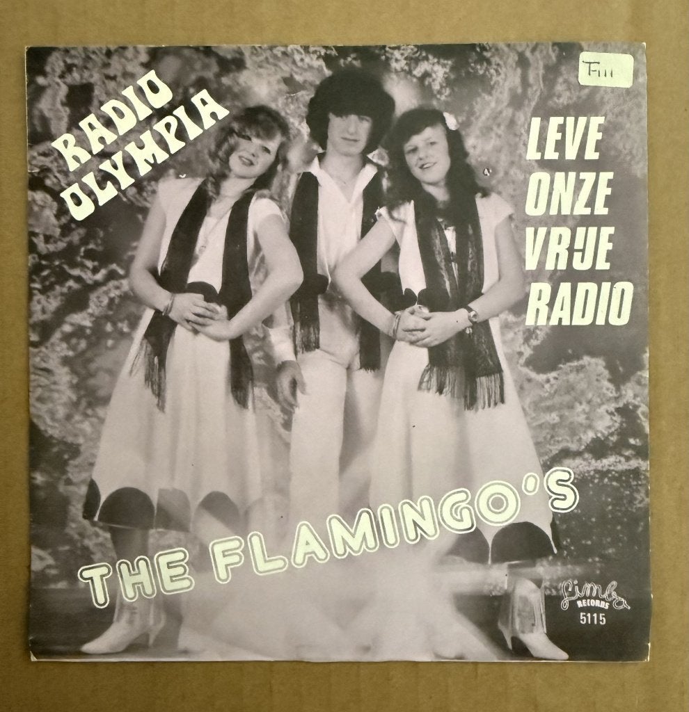 The Flamingo's - Lang leve onze vrije radio - Piraten topper, Gebruikt, Overige formaten, Levenslied of Smartlap, Fotohoes