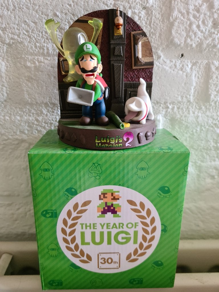 LUIGI'S MANSION 2 Dark Moon Diorama, Gebruikt, 1 speler, Racen en Vliegen, Ophalen of Verzenden