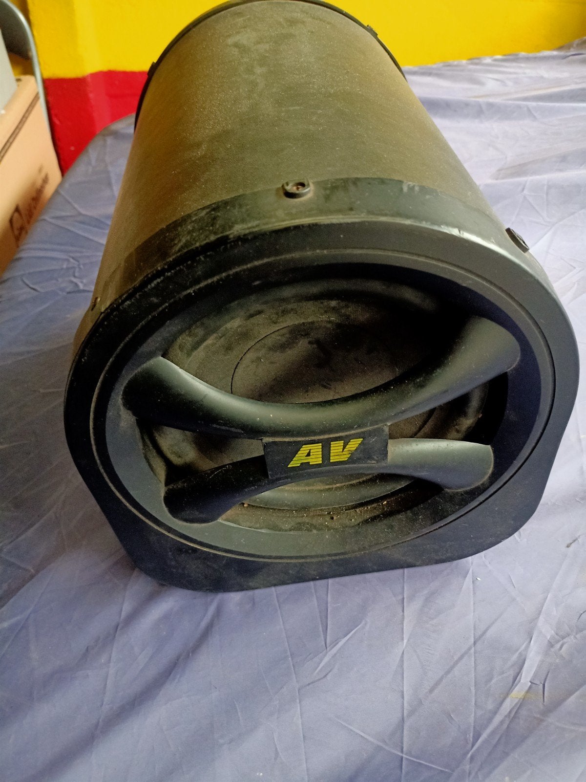 AV Car Audio Active Bass Tube MX5 - 60W RMS, Ophalen of Verzenden, Gebruikt