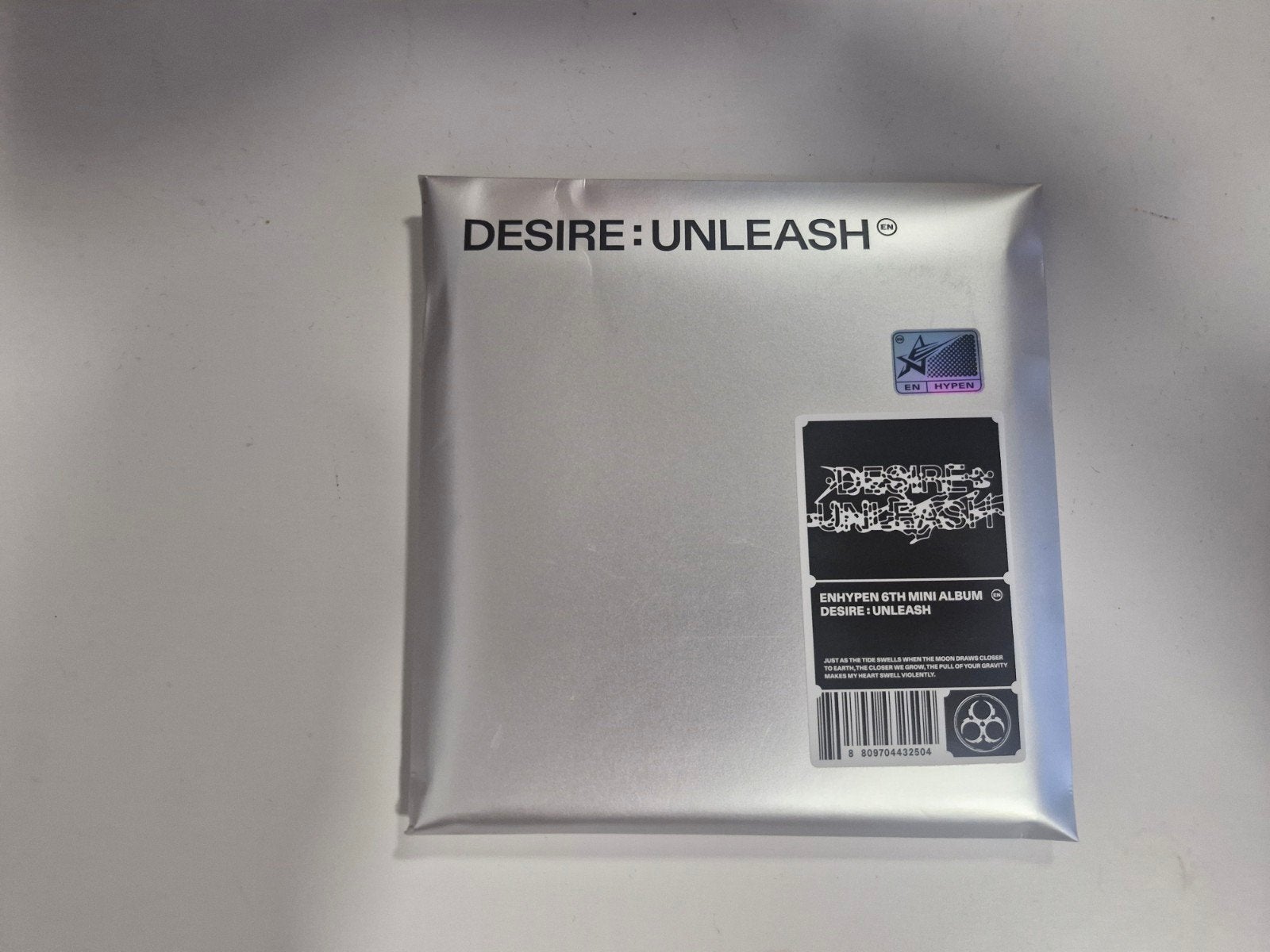 ENHYPEN - Desire: Unleash (6th Mini Album) sunoo ver, Inclusief boekje, K-pop, Ophalen of Verzenden, Zo goed als nieuw