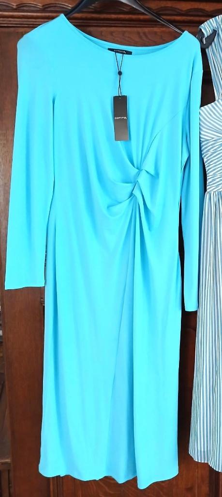 COMMA Jurk blauw maat 38 NIEUW, Kleding | Dames, Jurken, Maat 38/40 (M), Blauw, Nieuw, Ophalen of Verzenden