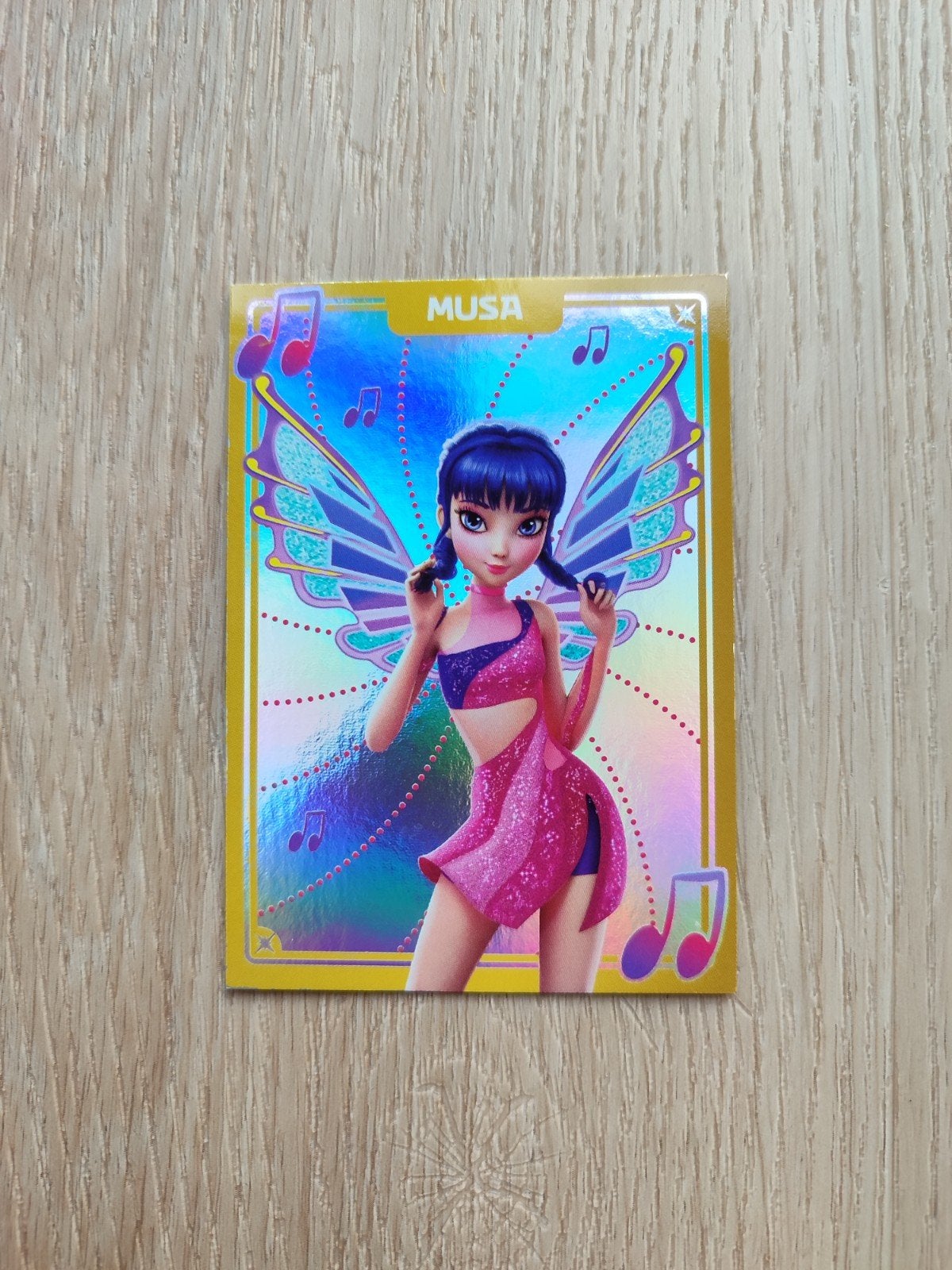 Winx Club Musa Limited Edition Panini Plaatje, Ophalen of Verzenden, Zo goed als nieuw, Plaatje