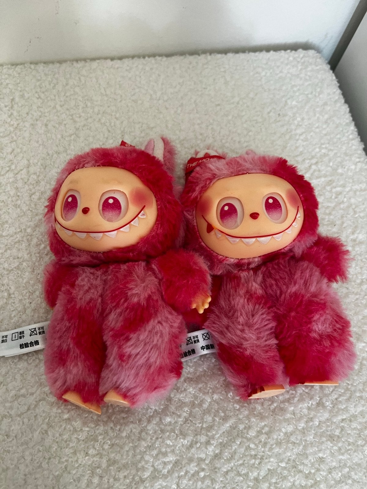 Labubu The Monsters speelgoed knuffel roze, Overige merken, Overige karakters, Overige typen, Ophalen of Verzenden