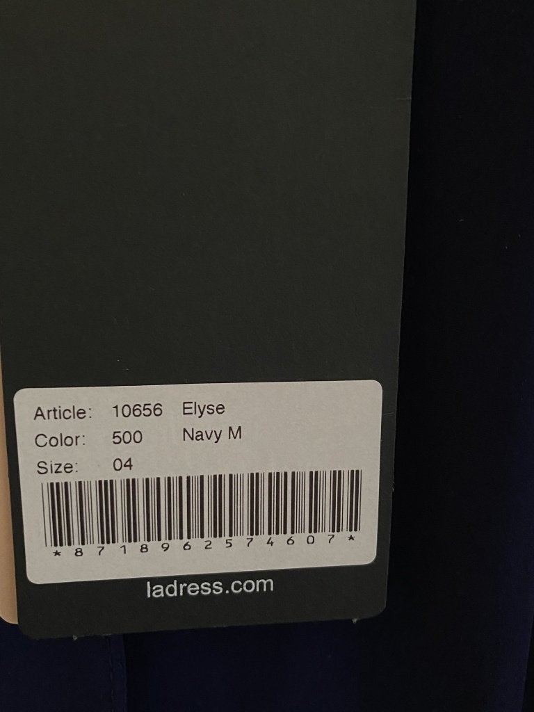 Mooie lange jurk van La Dress. nooit gedragen, Blauw, La Dress, Nieuw, Onder de knie