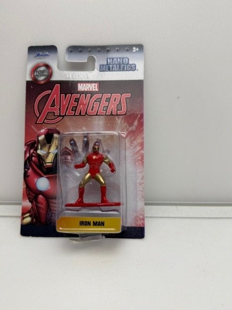 Jada Nano Metalfigs Marvel Iron Man nieuw in blister, Nieuw, Ophalen of Verzenden, Werkstr. 1, 90765 Fürth, Duitsland, Mail@onbekend.com