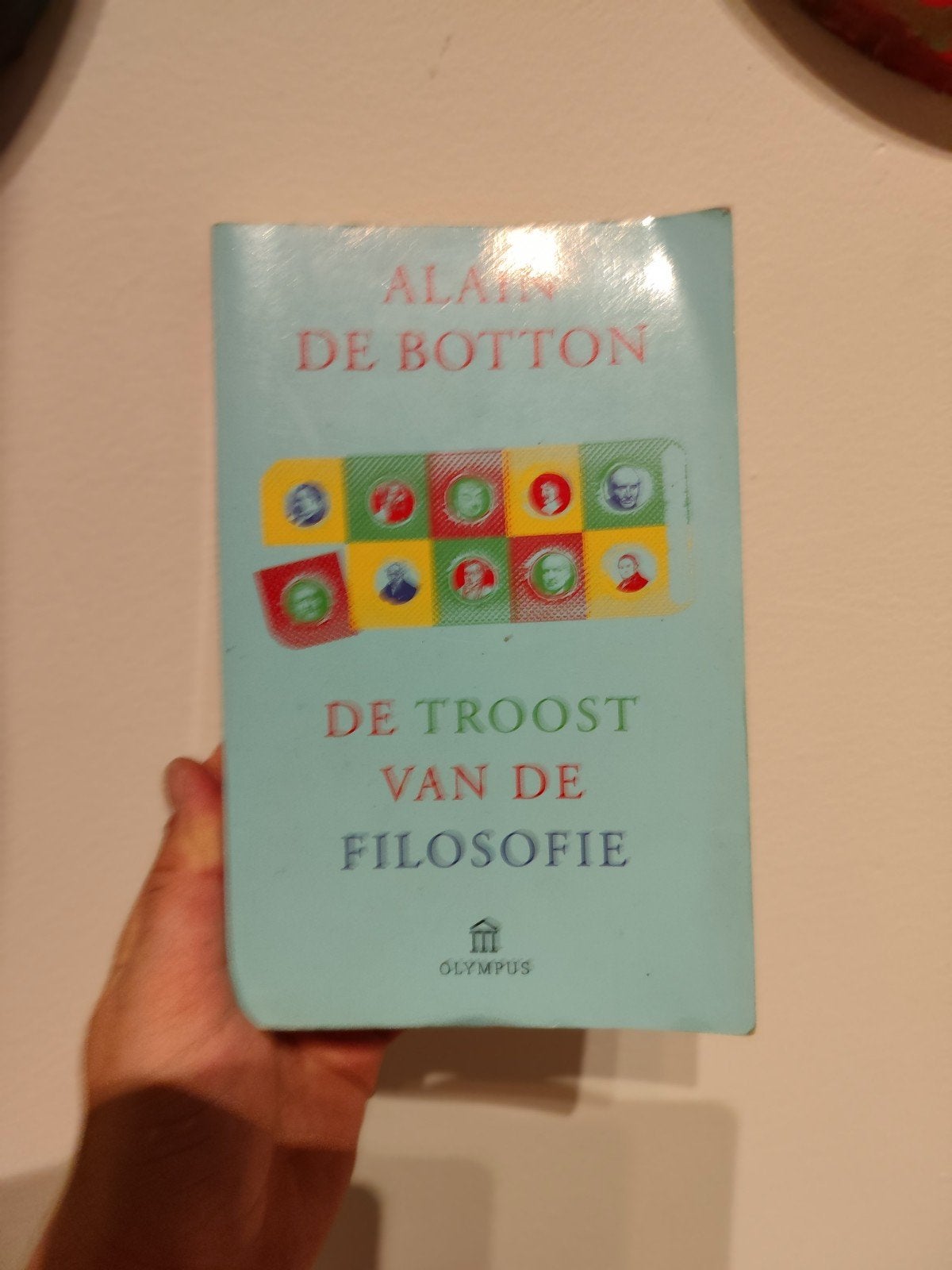 Alain de Botton - De troost van de filosofie, Boeken, Ophalen, Zo goed als nieuw, Alain de Botton