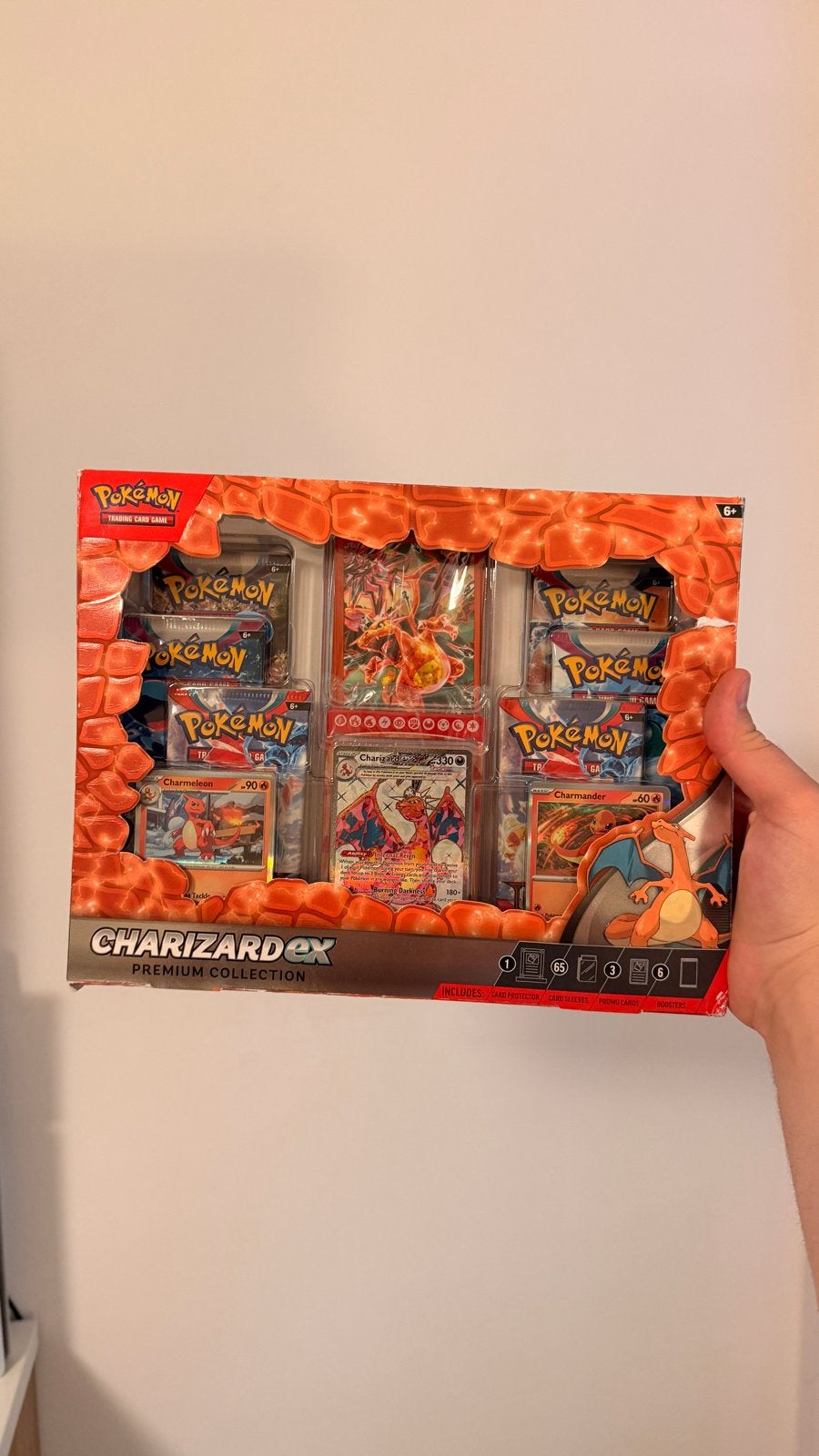 Pokémon TCG: Charizard ex Premium Collection Box, Ophalen of Verzenden, Nieuw, Overige typen