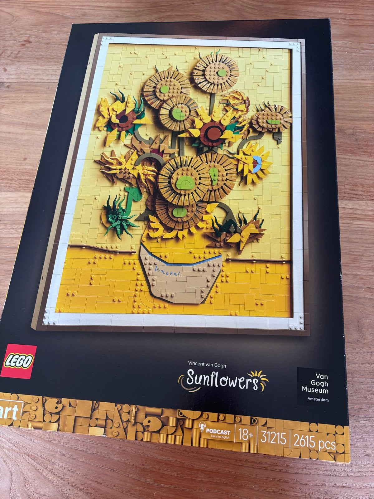 Lego Art 31215 Vincent van Gogh - De Zonnebloemen, Ophalen of Verzenden, Zo goed als nieuw