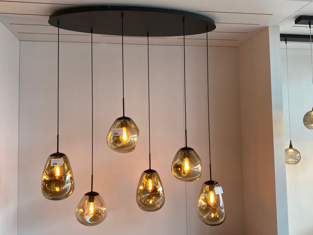 Nieuwe Hanglamp, Huis en Inrichting, Lampen | Hanglampen, Ophalen, Nieuw, Glas, Modern