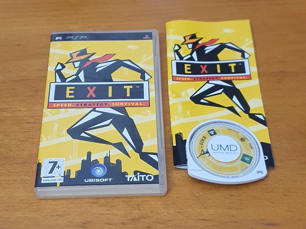 PSP | EXIT, Avontuur en Actie, Gebruikt, 1 speler, Ophalen of Verzenden