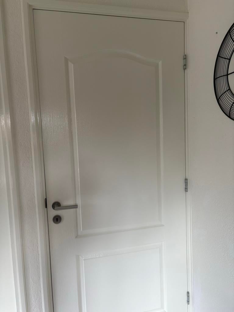 8 Binnendeuren, Doe-het-zelf en Verbouw, Deuren en Horren, Ophalen, Gebruikt, 80 tot 100 cm, Binnendeur