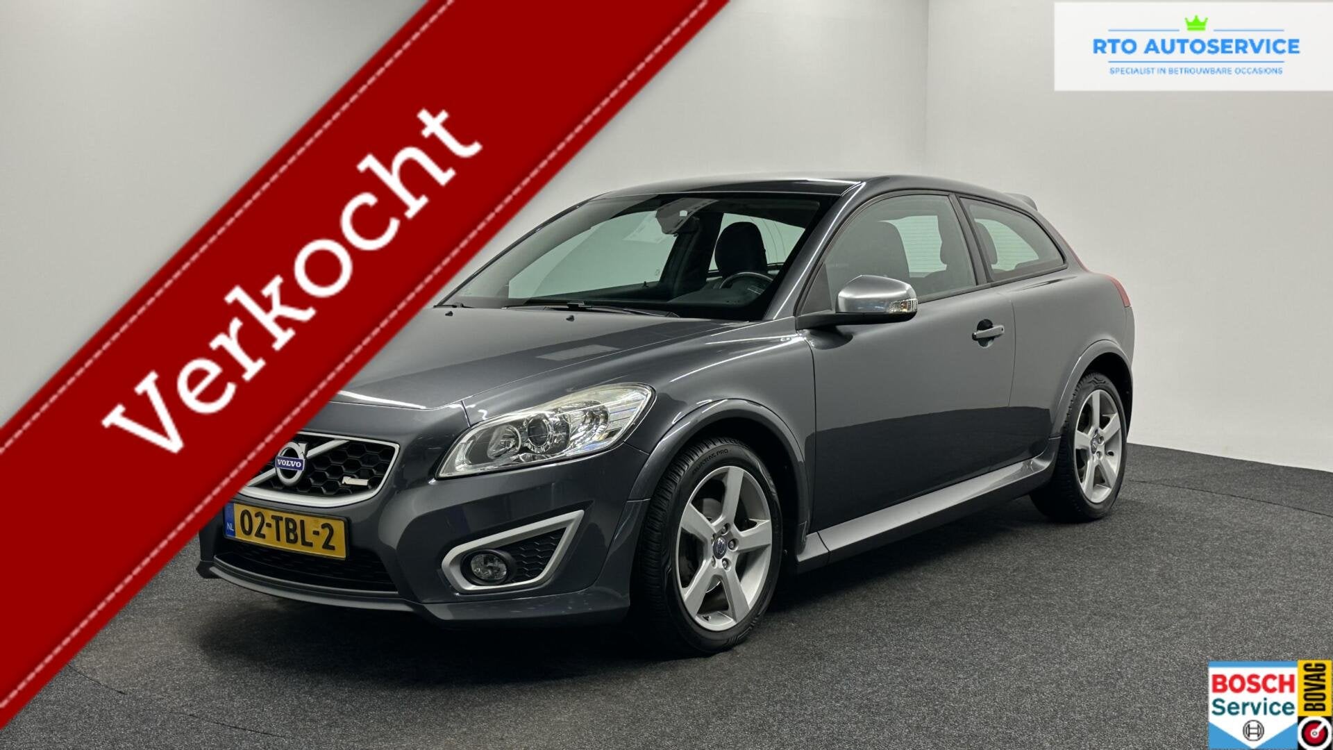 Volvo C30 2.0 R-Edition LEER CRUISE ECC 98000 KM NAP., Auto's, Volvo, Gebruikt, Zwart, 4 cilinders, Met garantie (alle)