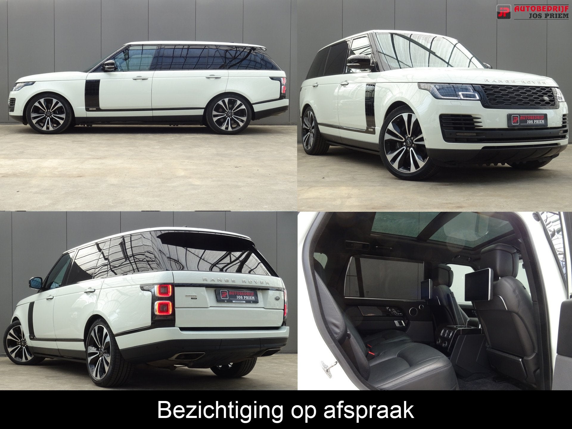Land Rover Range Rover P525 LWB Fifty * EX BPM & INCL BTW !, Automaat, Wit, Bedrijf, Vierwielaandrijving