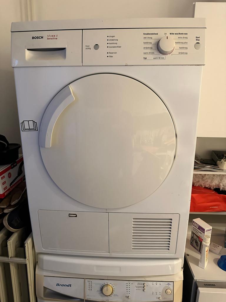 Bosch Maxx 6 Sensitive Condensdroger, Ophalen, 6 tot 8 kg, Gebruikt, Voorlader