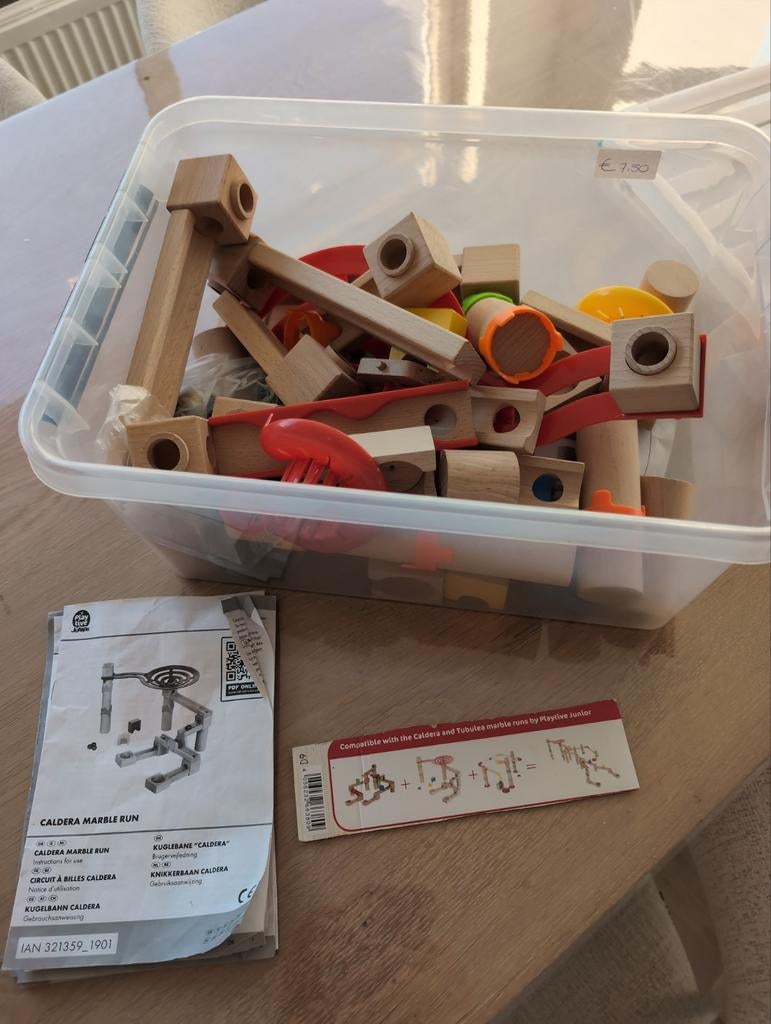 Houten knikkerbaan voor kinderen - Playtive Junior, Ophalen of Verzenden