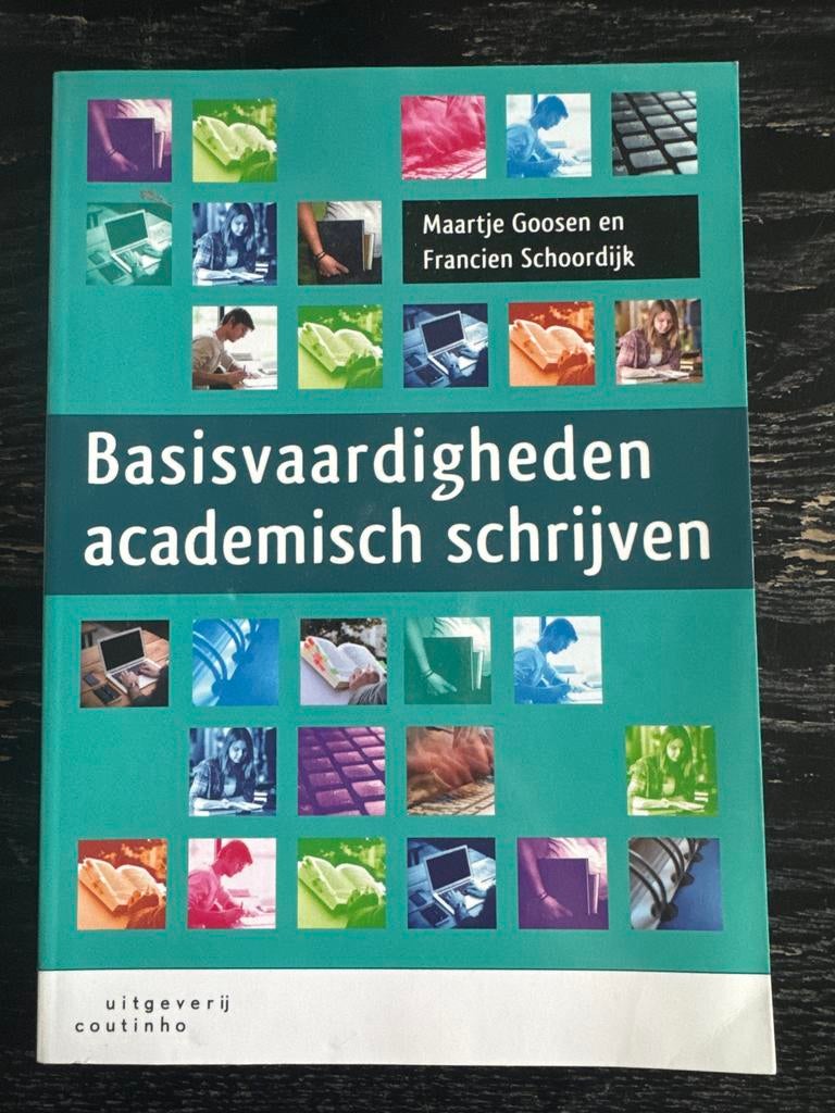 Basisvaardigheden academisch schrijven - Maartje Goosen, Boeken, Studieboeken en Cursussen, Ophalen of Verzenden, Alpha, Zo goed als nieuw