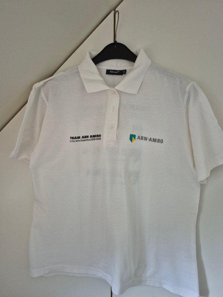 ABN AMRO Team Polo Volvo Ocean Race 2005-2006, Hanes, Wit, Ophalen of Verzenden, Zo goed als nieuw