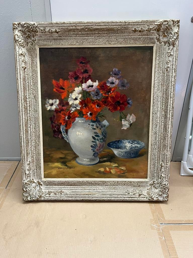 Schilderij J.B. Sijthoff van Rijswijk, Ophalen of Verzenden