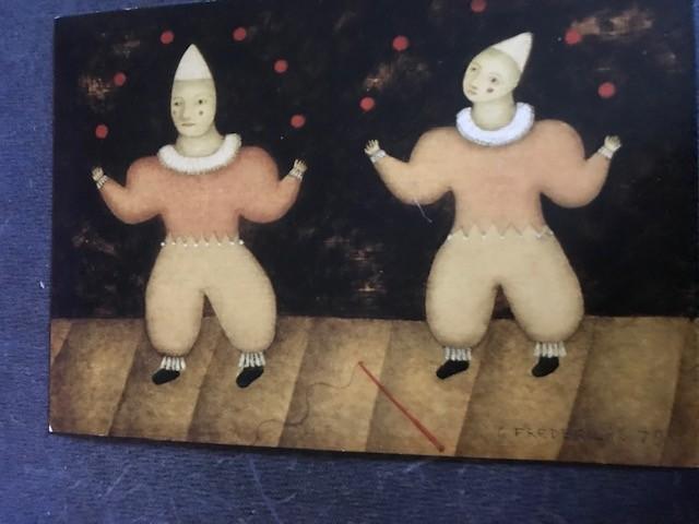 Clowns, Ophalen of Verzenden, Voor 1920, Ongelopen, Sterren en Beroemdheden
