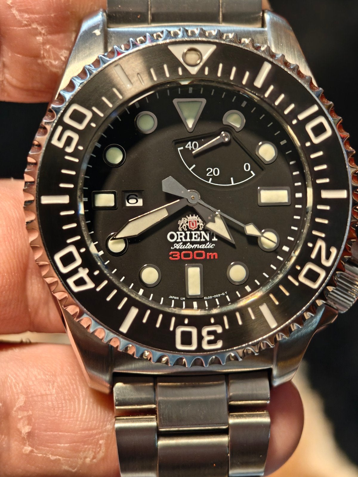 Orient OSD300 Saturation Diver, Sieraden, Tassen en Uiterlijk, Ophalen, Zo goed als nieuw, Staal, Seiko