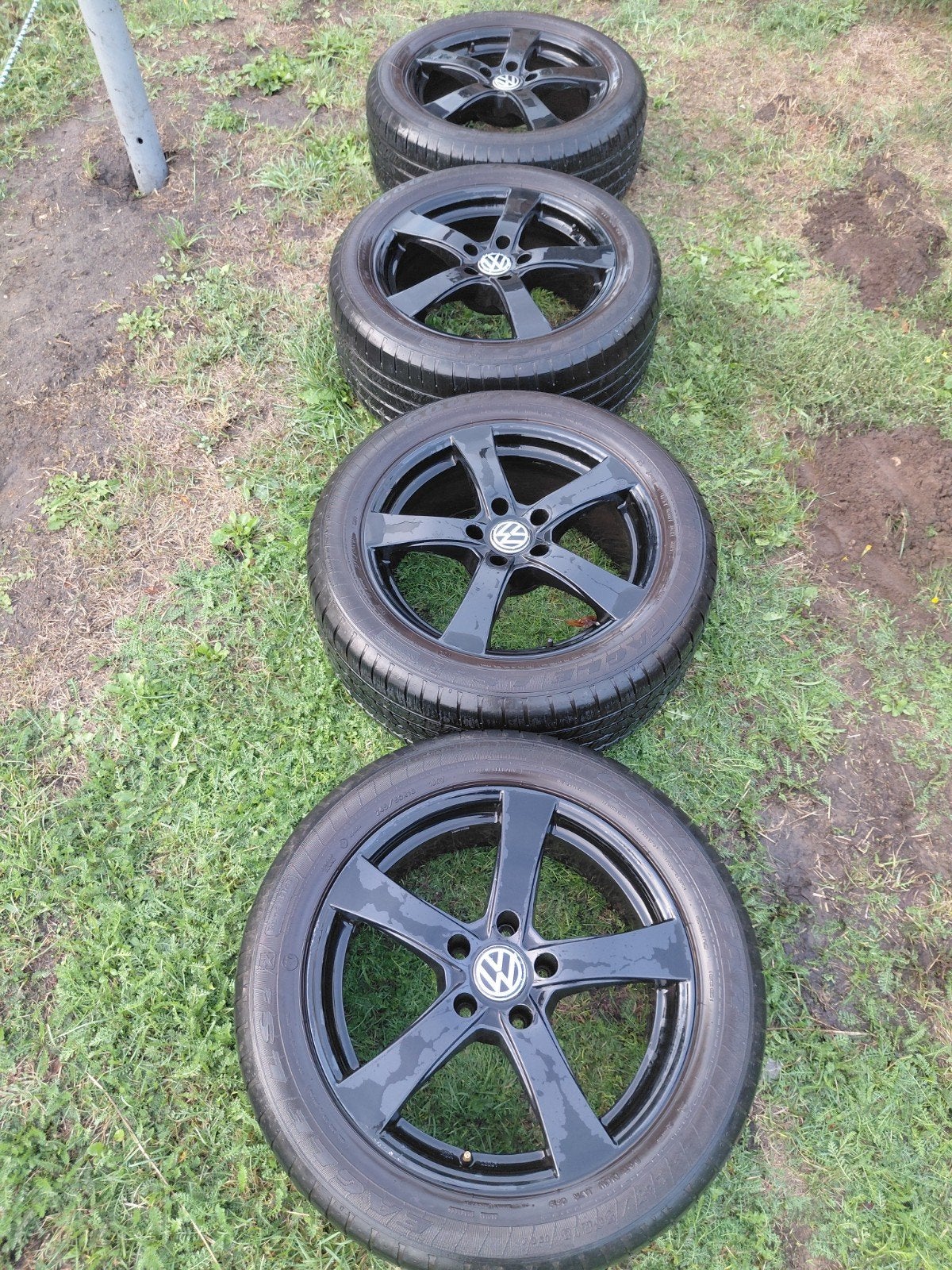 VW Transporter T5-T6 Banden met Velgen Multivan zgst, Auto diversen, Ophalen