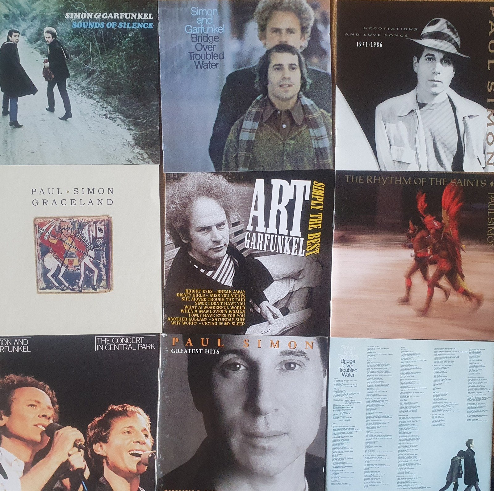 Paul Simon/ Art Garfunkel cd's mogen ook per stuk, Ophalen of Verzenden