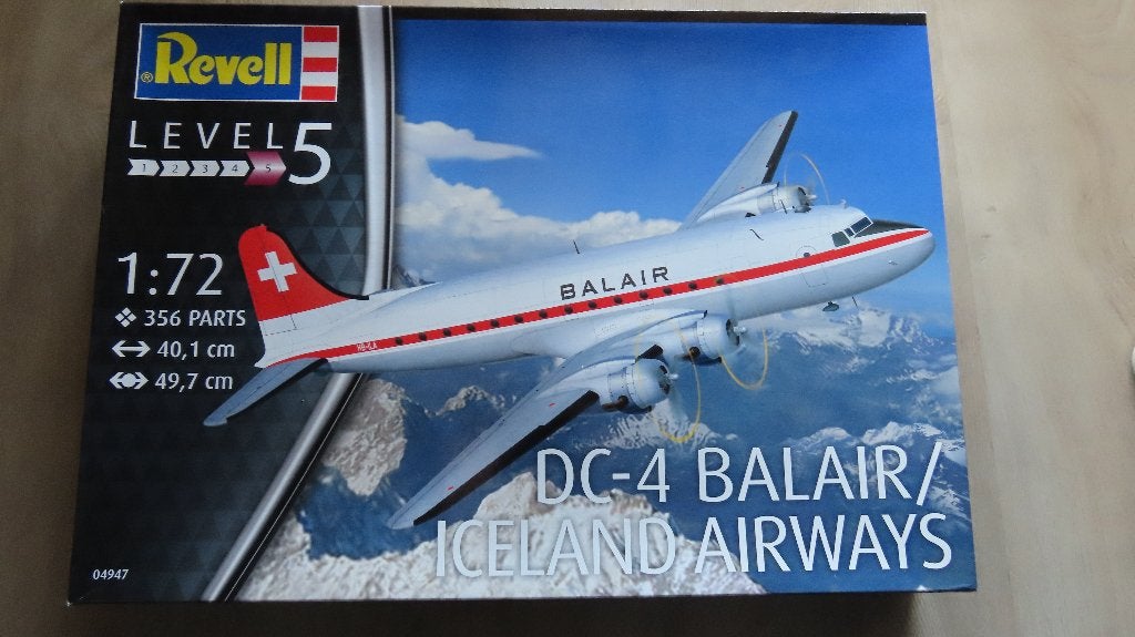 DC-4 + ectra KLM decals Revell 1/72, 1:72 tot 1:144, Revell, Nieuw, Ophalen of Verzenden