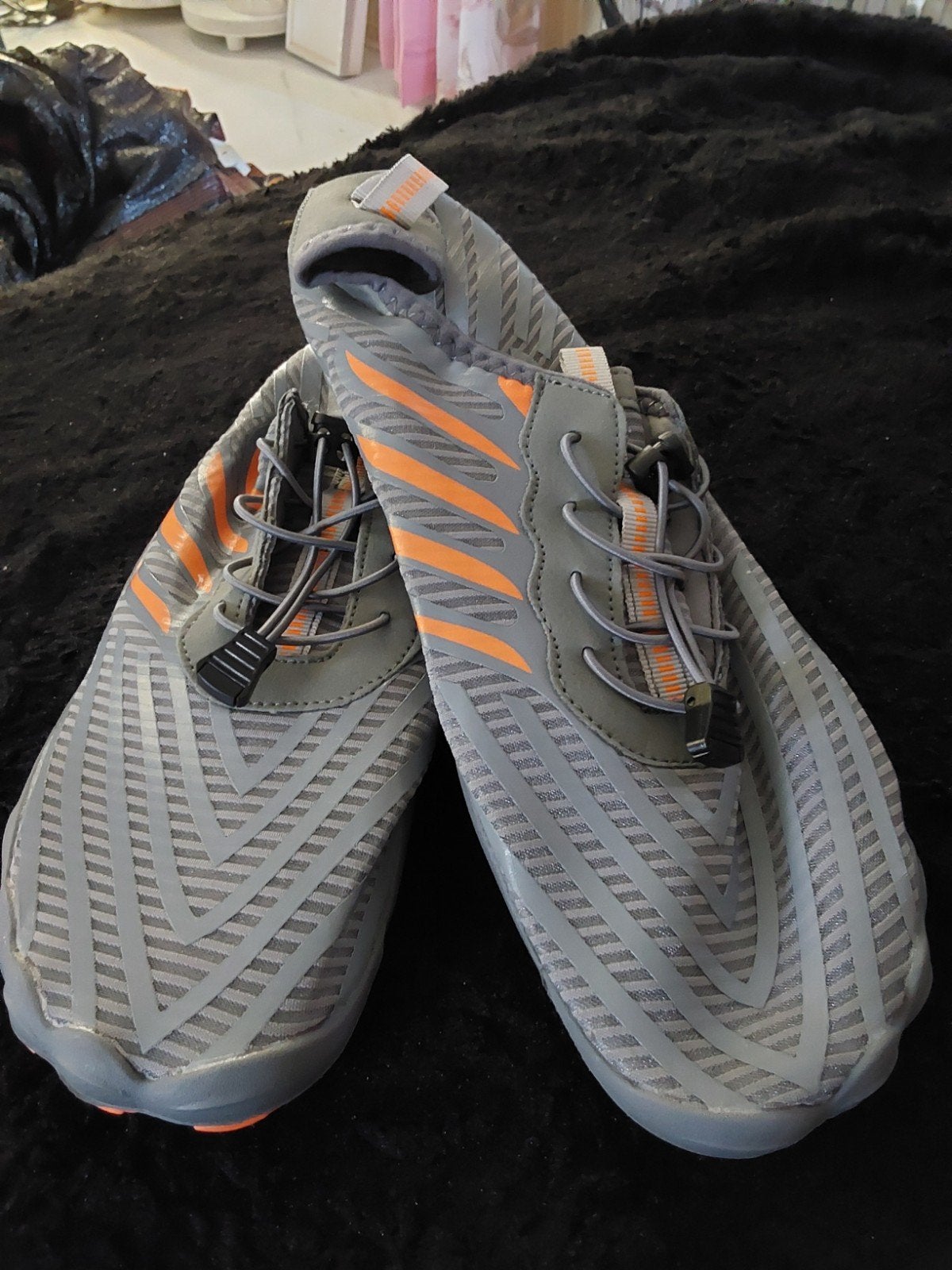 Comfortabele waterschoenen - Grijs/Oranje, Ophalen of Verzenden, Zo goed als nieuw, Overige typen