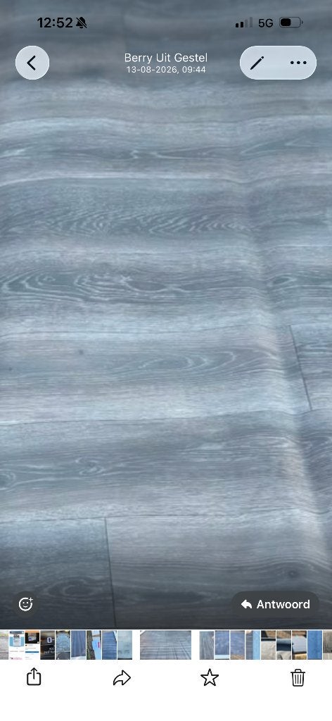 vinyl tarkett houtlook, Huis en Inrichting, Stoffering | Vloerbedekking, Ophalen, Houtnerf structuur, Nieuw, 25 tot 50 m²