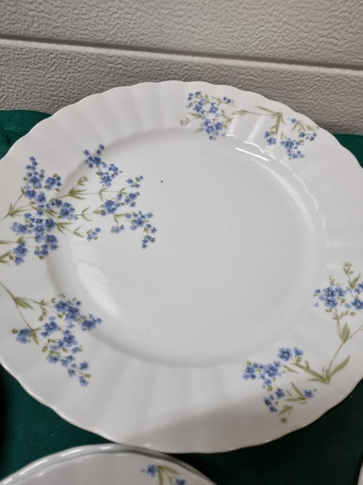 gebaksstel met blauwe vergeet mij nietjes, Ophalen of Verzenden, 'T Olde Gre-j, Info@toldegrej.nl, Endepoelstraat 20f Didam