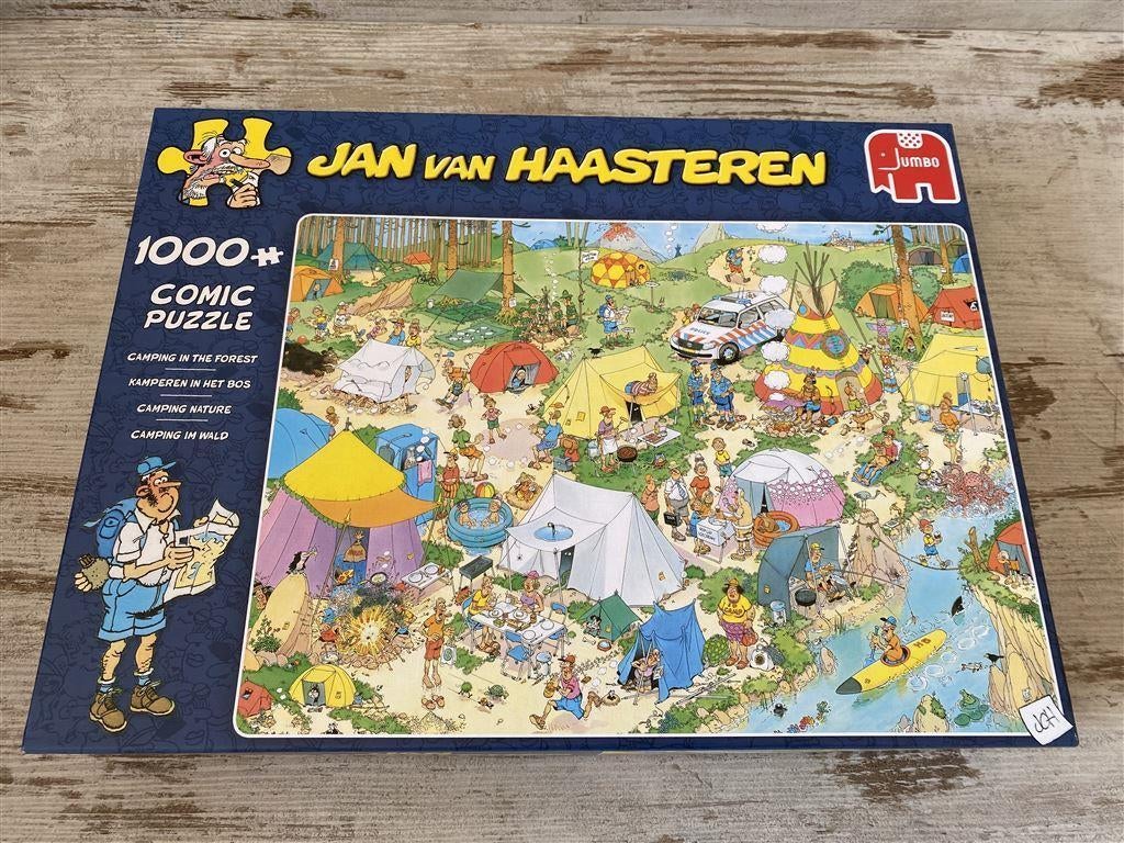 jan van haasteren - kamperen in het bos 1000 stuks [s293]
