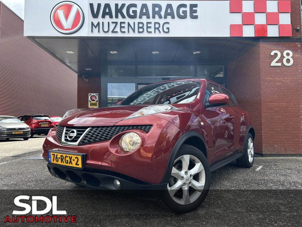 Nissan Juke 1.6 Acenta // NAVI // CRUISE CONTROL // CLIMA //, Auto's, Euro 5, Stof, 4 cilinders, 49 €/maand