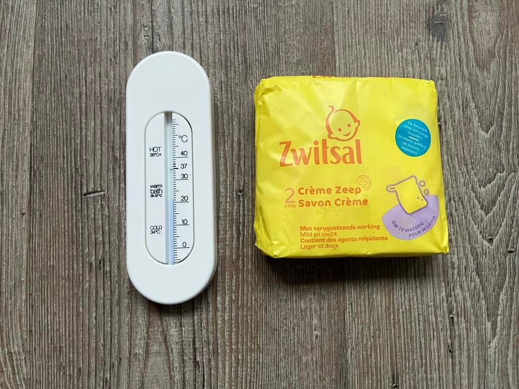 Zwitsal Crème Zeep en Badthermometer, Overige merken, Overige typen, Nieuw, Ophalen of Verzenden
