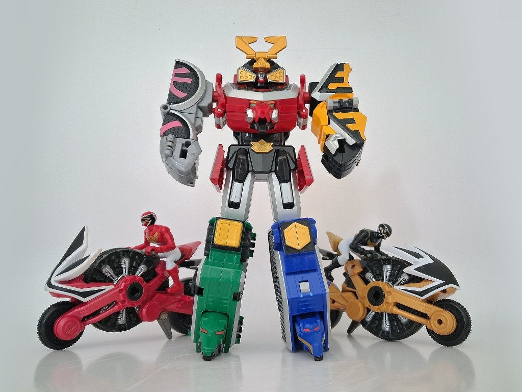 Power Rangers Samurai Megazord set, Verzenden, Gebruikt