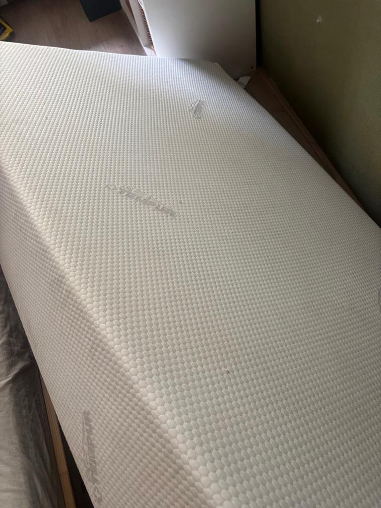 Tempur+ matras 90x200, Ophalen, 90 cm, Eenpersoons, Zo goed als nieuw
