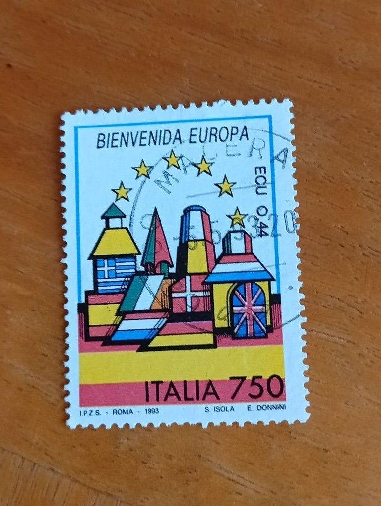italie 1993, Ophalen of Verzenden, Gestempeld