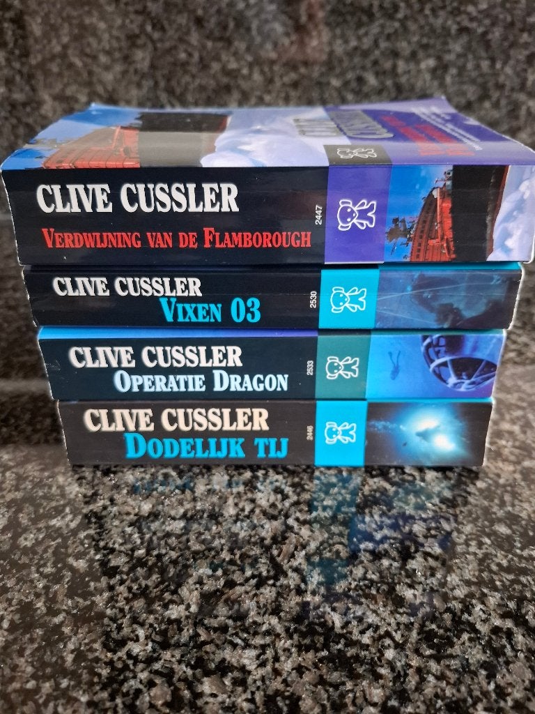 Boeken Clive Cussler, Boeken, Ophalen, Gelezen