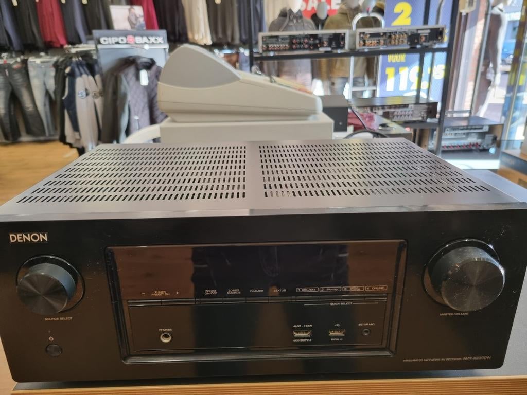 Denon AVR-X2300 receiver echte krachtpatser!, Denon, Ophalen of Verzenden, Zo goed als nieuw, /\