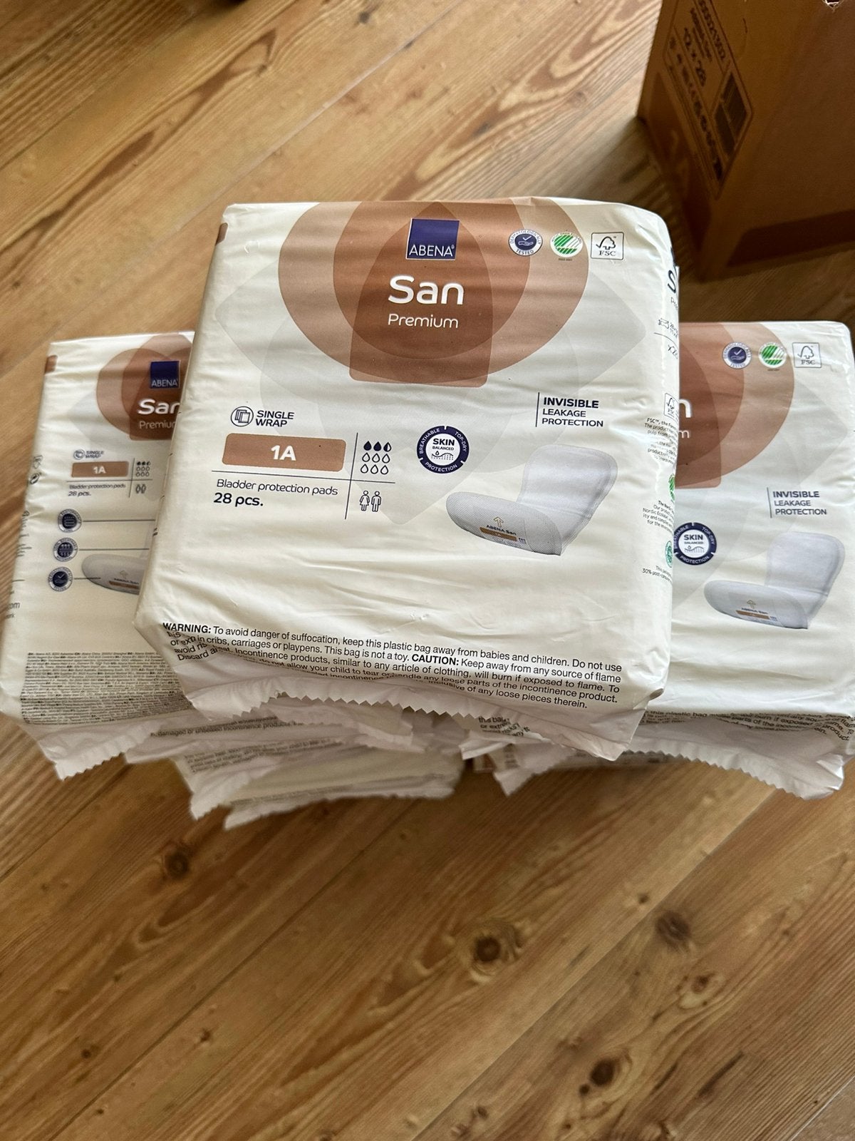 Abena San Premium, Ophalen, Nieuw