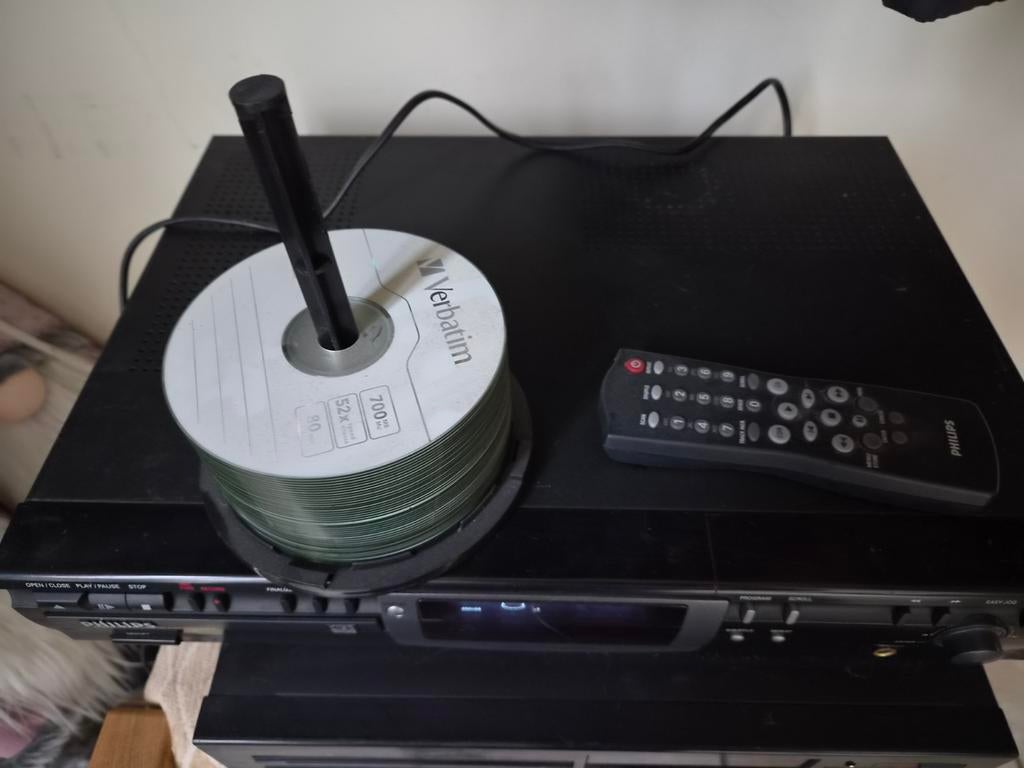 Pioneer pdz 73t   phillips cdr770, Audio, Tv en Foto, Platenspelers, Ophalen of Verzenden, Pioneer