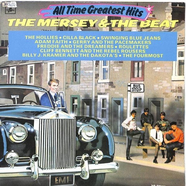 LP - Various ‎– All Time Greatest Hits The Mersey & The Beat, LP, Gebruikt, Ophalen of Verzenden, Pop
