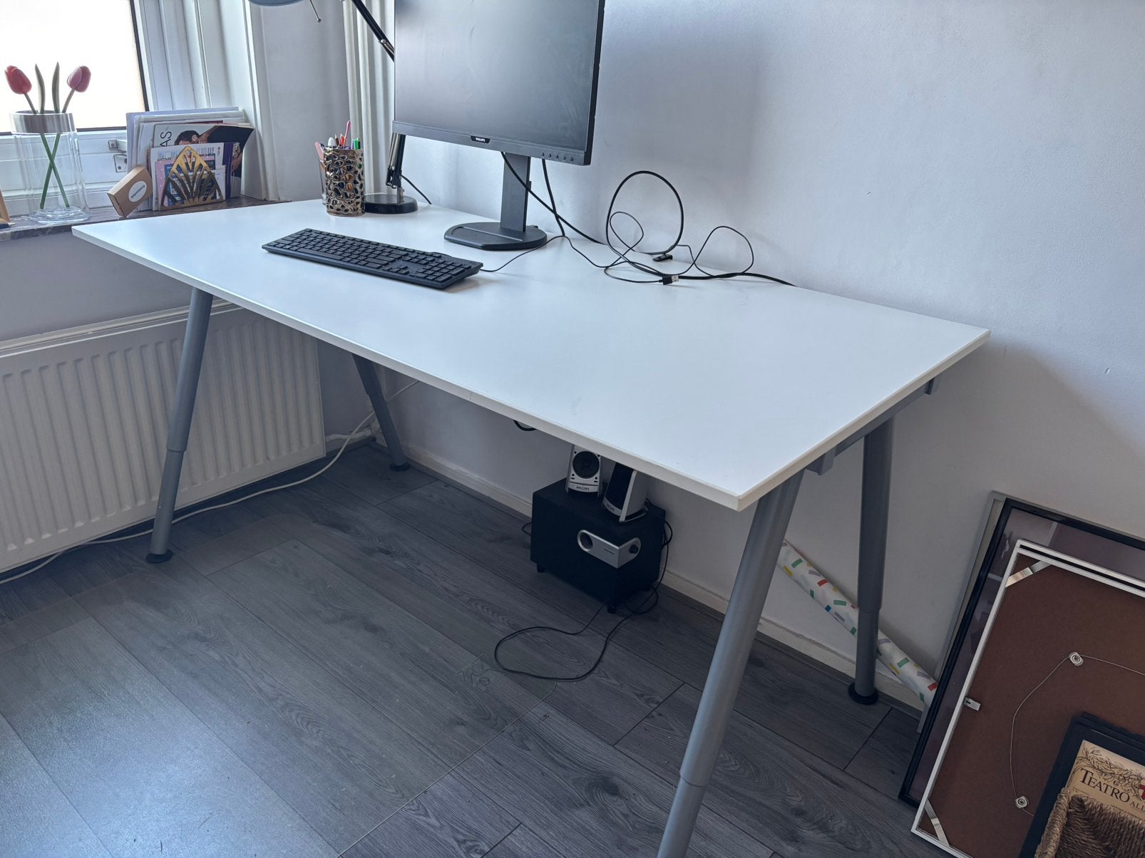 Bureau 160x80cm, Huis en Inrichting, Bureaus, Ophalen, Zo goed als nieuw