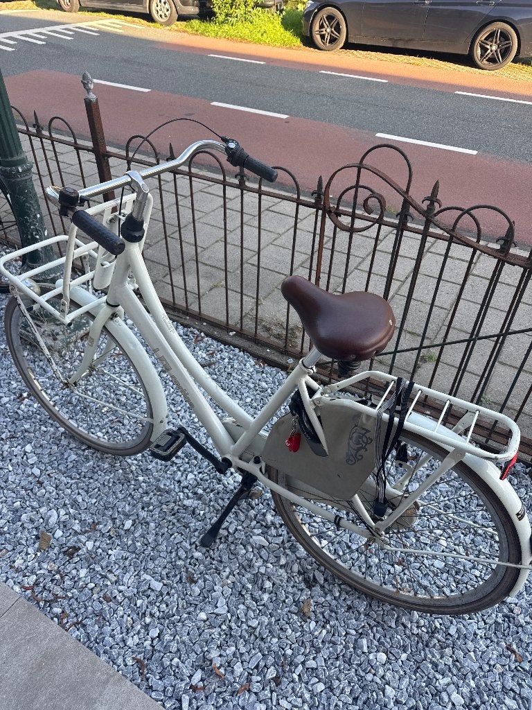 Fiets met bagagedrager en voorrek - Versnelling defect, Terugtraprem, Gebruikt, Versnellingen, 50 tot 53 cm