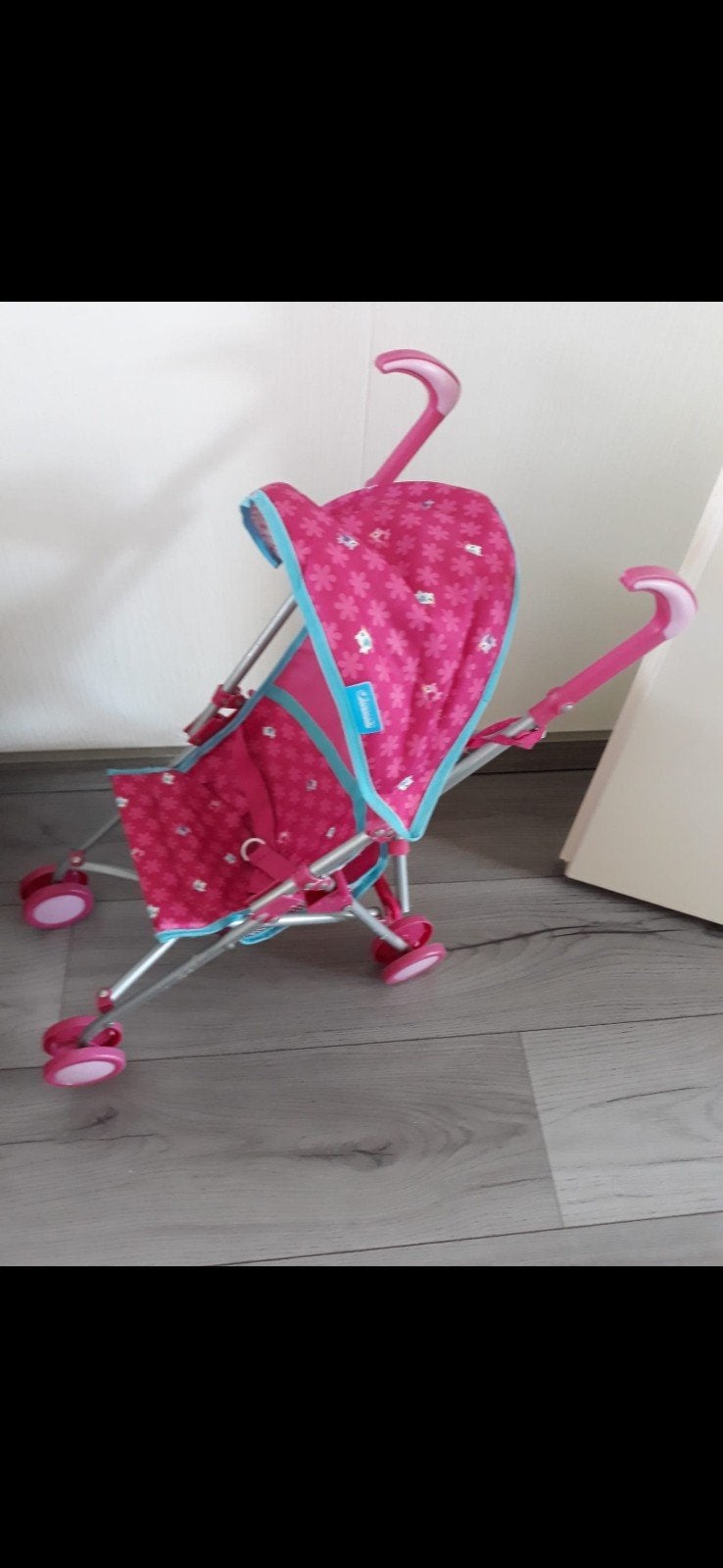 poppenwagen, Kinderen en Baby's, Ophalen of Verzenden, Zo goed als nieuw, Babypop