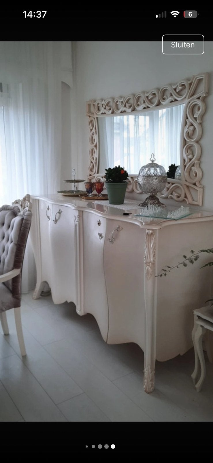 Kast met spiegel, Huis en Inrichting, Complete inboedels, Ophalen of Verzenden