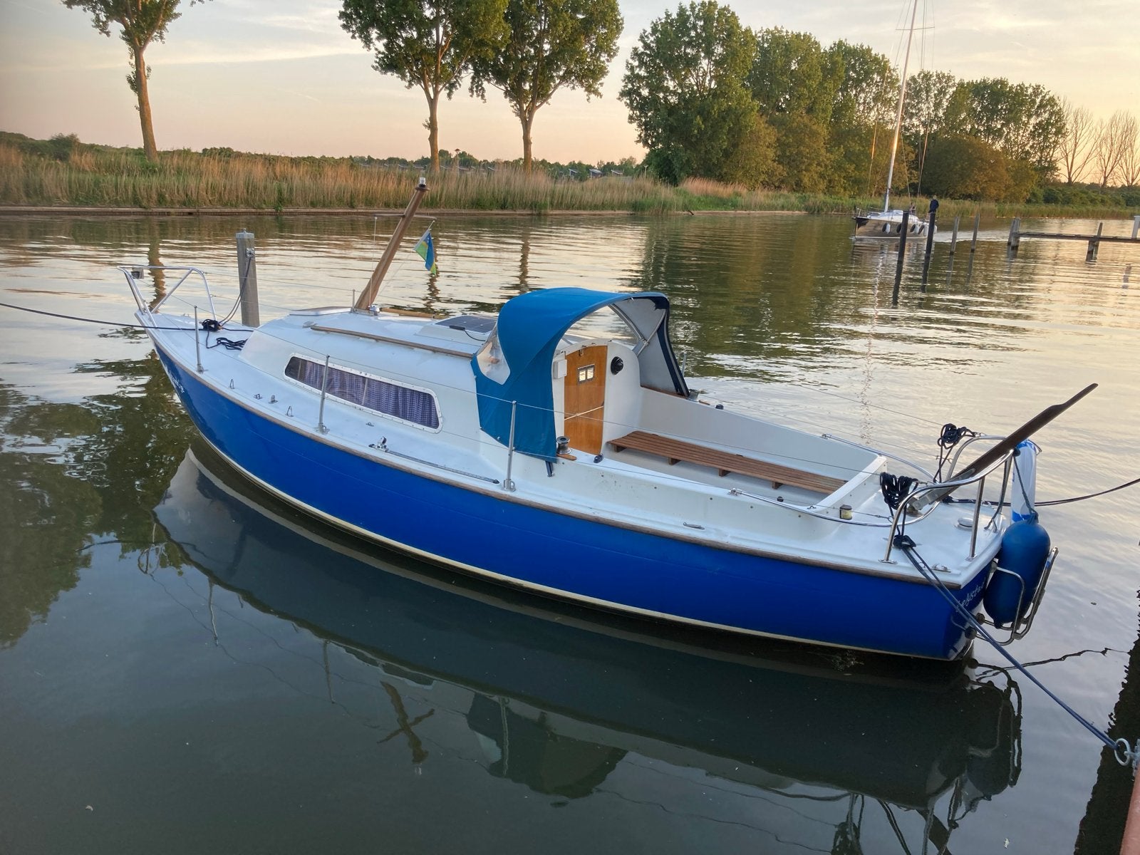 Kajuit(zeil)boot met dieselmotor en complete uitrusting, Ophalen, Overige merken, Gebruikt, Binnenboordmotor