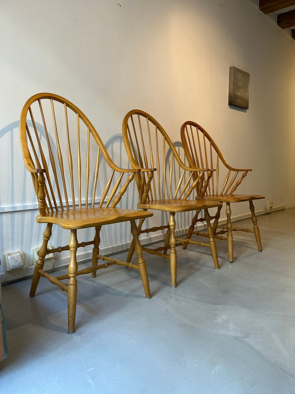 Windsor stoelen, Huis en Inrichting, Ophalen, Zo goed als nieuw, Bruin