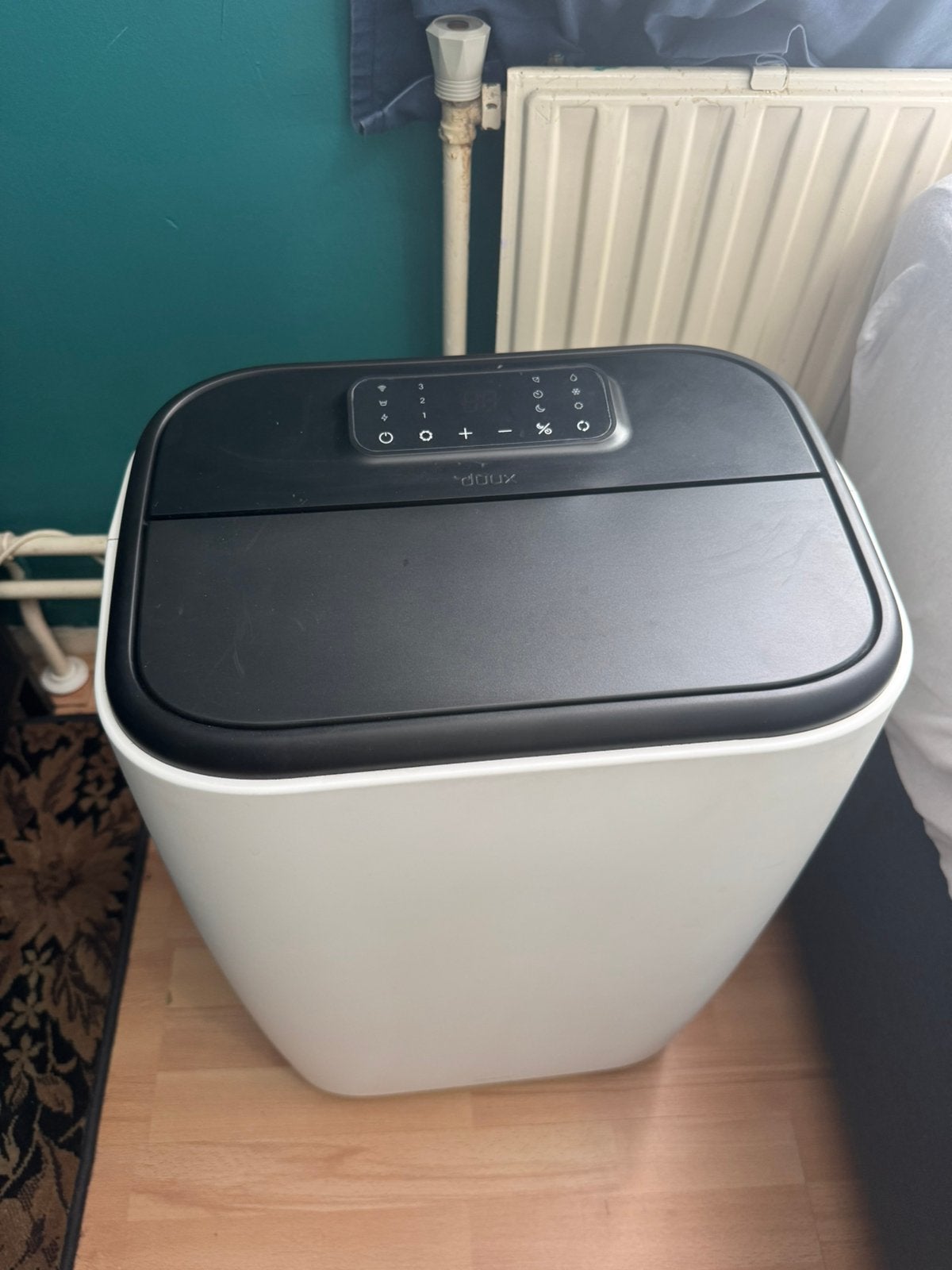 Duux North Smart Mobiele Airco 14.000 BTU – Nieuwstaat, Ophalen, Ventileren, 3 snelheden of meer, Zo goed als nieuw